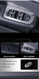 Interior ABS Trim Stripe Kit for Volvo S60 V60
