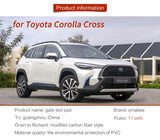 Gate Slot Cup Mat for Toyota Corolla Cross SUV 2021 2022 Anti-slip Pad Accessories Non-slip Mats Car Sticker Tidying Car Floo