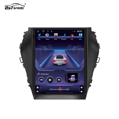9.7" Tesla Style Android Head Unit for Hyundai IX45 Android Head Unit Bosstar 9.7" 128G 4 g
