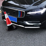 Chrome Fog Lamp Cover Trim for Volvo S90 V90 2016-2020 Car Interior Accessory LINGLUYANG