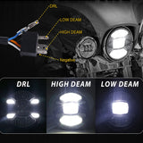 7" LED Headlight for Harley Motorcycles LED Headlight ANGLELITE