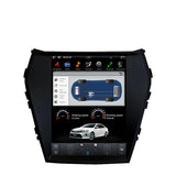 Tesla Style 10.4 Inch Android Radio Hyundai Santa Fe Android Head Unit Bosstar