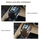 Carbon Fiber Gear Cover for Volvo Car Interior Accessory LINGLUYANG