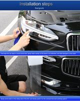 TPU Headlight Door Handle Protection Film for Volvo