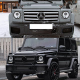 Gloss Black Turn Signal Lens for Mercedes G‑Class 1986‑2018 Car Interior Accessory iJDM