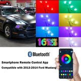 RGBW LED DRL Board Lights for 2013-2014 Ford Mustang Car Interior Accessory iJDM