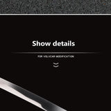 Stainless Front Bumper Trim for Volvo XC60 2018-2020 Car Interior Accessory LINGLUYANG