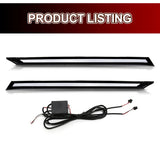 LED Hood DRL Turn Signal Light for Toyota RAV4 2021 LED Ambient Light MAGIC COLORM