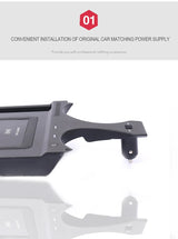 Wireless Charger Phone Holder for BMW X3 X4 2019-22 Car Interior Accessory LINGLUYANG