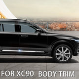Chrome Door Molding Trim for Volvo XC90 2015-2024 Car Interior Accessory LINGLUYANG