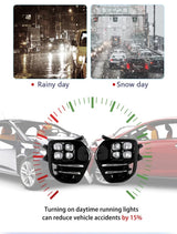 LED Fog Lights Daytime Running Light for KIA Sportage Car Interior Accessory MAGIC COLORM