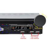 1DIN Bluetooth Car Stereo with 3 USB Ports for Universal Car Android Head Unit Bosstar