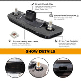 Amber LED Fender Side Marker Light for Kenworth T680 2013‑2017 Car Interior Accessory iJDM