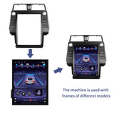 Portable Vertical Android GPS Radio Universal Android Head Unit Bosstar