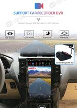 12.1 inch Tesla Style Android GPS Toyota Prado 2014 Android Head Unit Bosstar