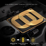 15W Fast Wireless Phone Charger Pad for Audi Q5 Car Interior Accessory LINGLUYANG