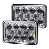 4X6Inch Motorcycle LED Headlight With Drl High Low Beam Headlight Assembly | Motorcycle Accessories ANGLELITE