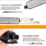 LED Bumper Lights Switchback DRL for Hummer H2 2003-2009