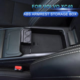 Central Armrest Storage ABS for Volvo XC40 2020-2023 Car Interior Accessory LINGLUYANG