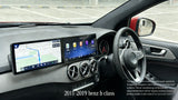 24.6" Dual Screen Android Radio Benz B Class 2011-2019 Android Head Unit BOSSTAR 24.6inch 4 G 64G