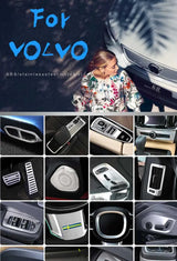 Interior ABS Trim Stripe Kit for Volvo S60 V60 Car Interior Accessory LINGLUYANG