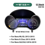 Virtual Instrument Cluster CarPlay for Mercedes-Benz Car Interior Accessory OEM