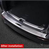 Stainless Steel Trunk Guard for Volvo XC60 2018-2026 Car Interior Accessory LINGLUYANG