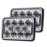 4X6Inch Motorcycle LED Headlight With Drl High Low Beam