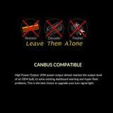LED Ambient Light Amber Turn Signal Bulbs for Universal Cars