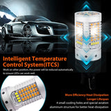 LED Dual-Color BAU15S Switchback for Universal Vehicles LED Ambient Light iJDM
