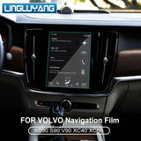 Tempered Screen Protector for Volvo S90 XC60 XC90 V90 Car Interior Accessory LINGLUYANG
