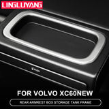 Rear Armrest Storage Slot for Volvo XC60 2018-2024 Car Interior Accessory LINGLUYANG