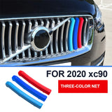 Modern 3-Color Mesh Trim for Volvo XC90 2020-2025 Car Interior Accessory LINGLUYANG