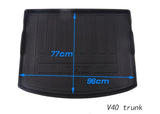Waterproof Rubber Trunk Mat for Volvo Multi-Model