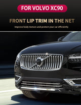 Chrome Bumper Lip Trim for Volvo XC90 2020-2025 Car Interior Accessory LINGLUYANG