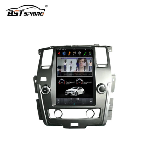 Android 13.6in Vertical Screen for Nissan Patrol 2010-2012 Android Head Unit Bosstar 13.6" 128G 4 g