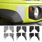 Stainless Steel Fender Vent Cover for Suzuki Jimny Car Interior Accessory OEM