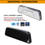 Amber LED Fender Side Marker Light for Kenworth T680 2013‑2017 Car Interior Accessory iJDM