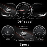 12.3 Inch Digital Instrument Cluster for Lexus LX 2007–2015 Android Head Unit ZJCGO