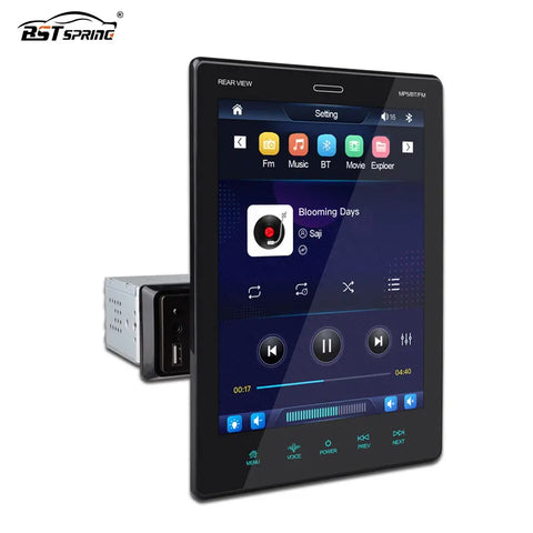 9.5 Inch Vertical 1DIN Car Stereo GPS Navigation Android Head Unit Bosstar 9.5 inch 9510c