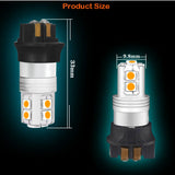 Amber Error Free LED Bulbs for Audi BMW MINI Cars LED Ambient Light iJDM