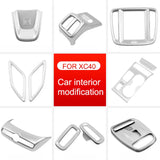 Center Console Trim Frame for Volvo XC40 C40 Car Interior Accessory LINGLUYANG