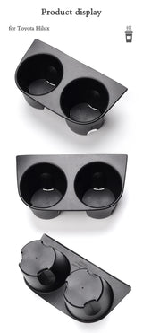 Water Cup Holder Storage Box for Toyota Hilux 2015 - 2022