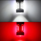 LED Dual‑Color 2W T20 Reverse Bulbs for Universal Vehicles LED Ambient Light iJDM