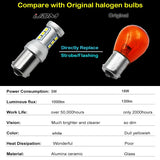 BA15S PY21W Canbus LED Bulbs for BMW 2 3 4 Series Car Interior Accessory iJDM