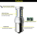 BA15S PY21W Canbus LED Bulbs for BMW 2 3 4 Series Car Interior Accessory iJDM
