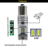 LED Daylight Bulb No‑Error 6000K for Volkswagen Jetta 2011‑2017 Car Interior Accessory iJDM