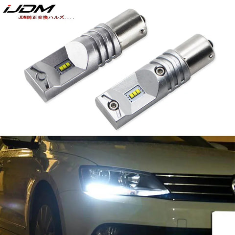 LED Daylight Bulb No‑Error 6000K for Volkswagen Jetta 2011‑2017 Car Interior Accessory iJDM WHITE