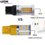 LED Ambient Light Amber Turn Signal Bulbs for Universal Cars LED Ambient Light iJDM