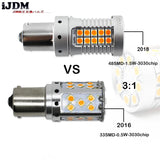 Amber No Hyper Flash Car LED Turn Signal Bulbs 7440 Car Interior Accessory iJDM